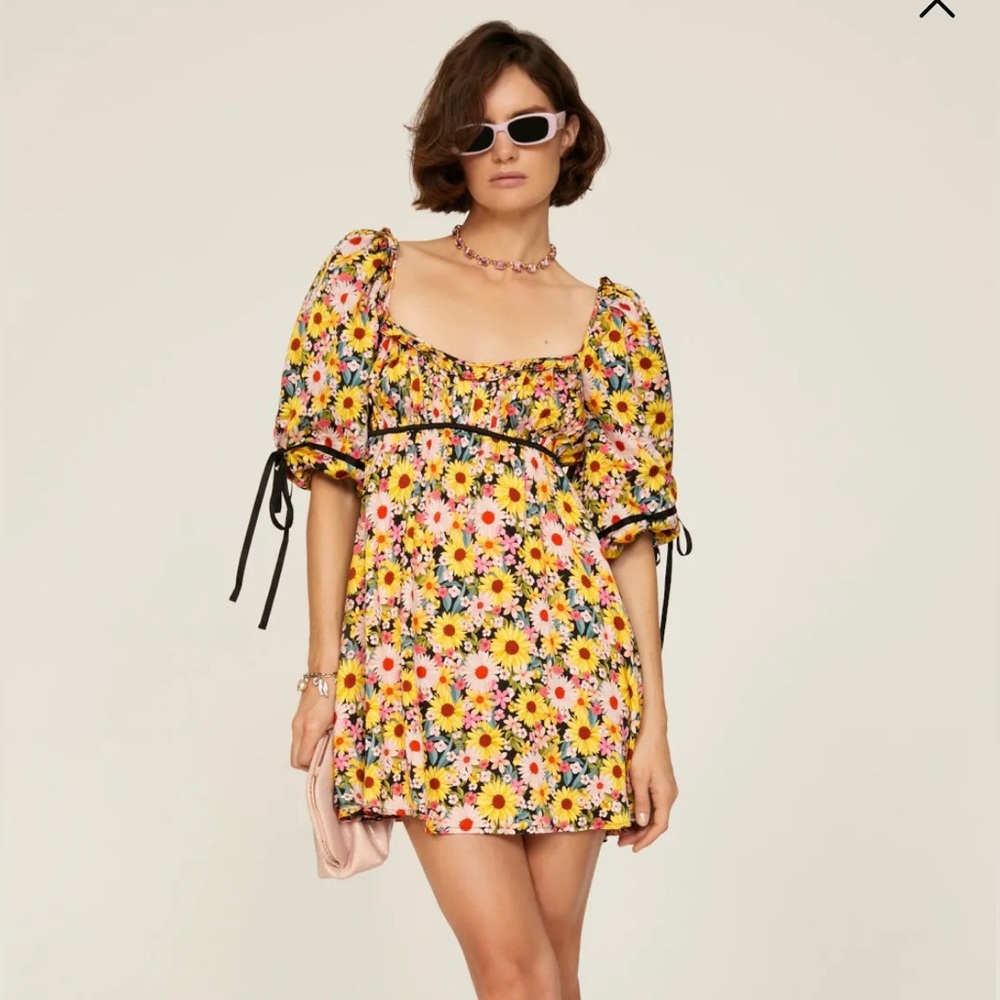 For Love & Lemons Sylvia mini dress
